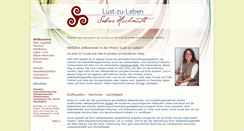 Desktop Screenshot of lust-zu-leben.de