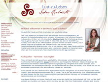 Tablet Screenshot of lust-zu-leben.de